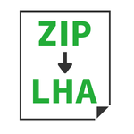 ZIP→LHA変換