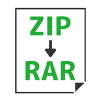 ZIP→RAR変換