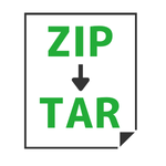 ZIP→TAR変換