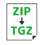 ZIP→TGZ変換