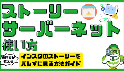 ストーリーサーバーネット使い方解説。インスタのストーリーをバレずに見る方法ガイド