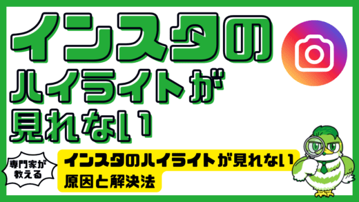 インスタのハイライトが見れない原因と解決法。ケース別の対処法と最終手段まで